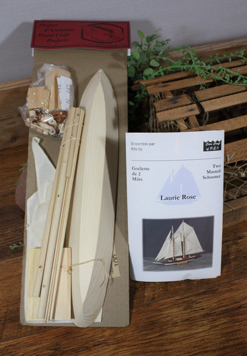 Laurie Rose - Historically Wooden Boat Model Kit