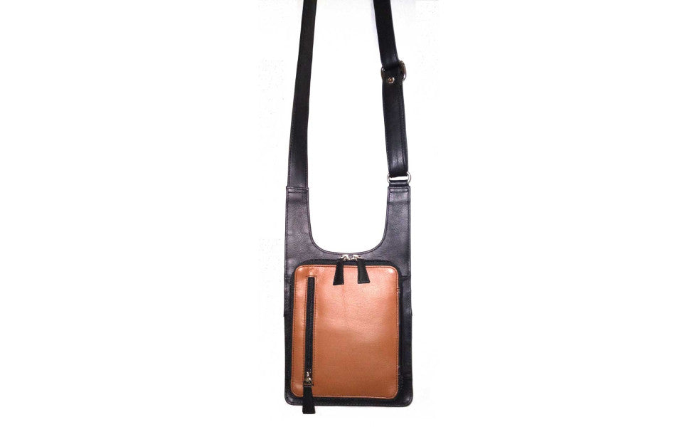 Ladies Genuine Leather Organizer Bag