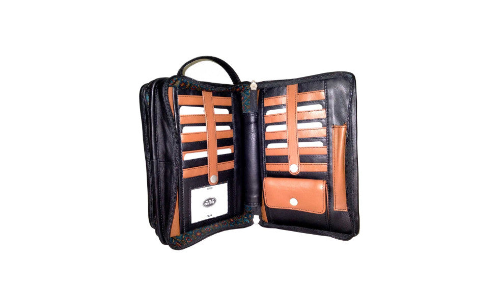 Ladies Leather Organizer Bag