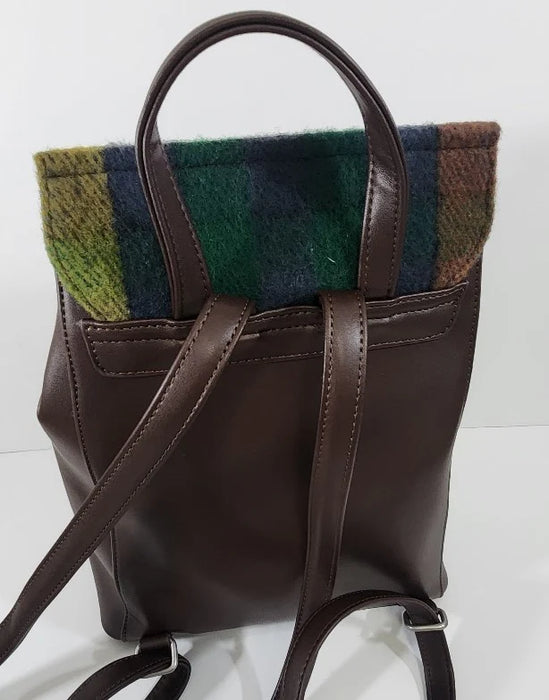 Merino Wool Tartan Back Pack