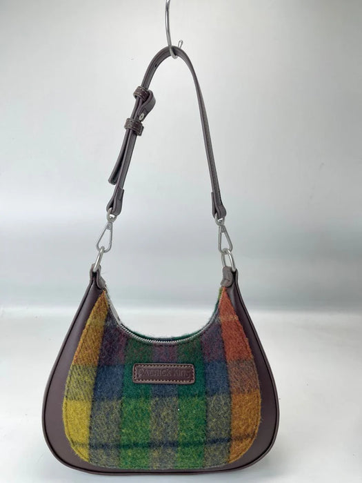 Merino Wool Tartan Jackie Bag