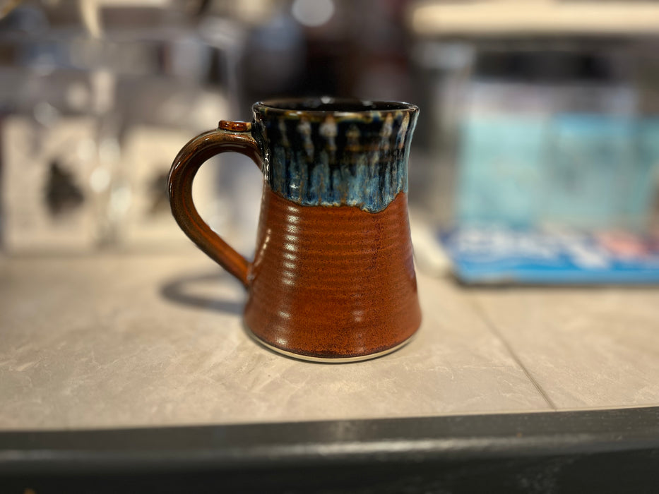 PEI Handmade Tankard Pottery Mugs