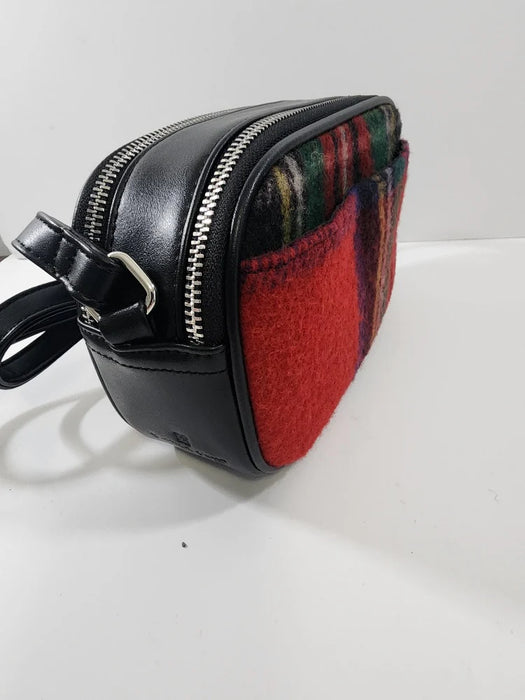 Merino Wool Tartan Crossbody Bag