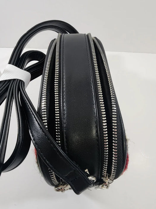 Merino Wool Tartan Crossbody Bag