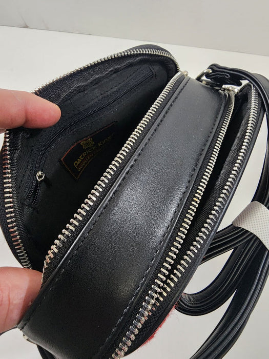 Merino Wool Tartan Crossbody Bag