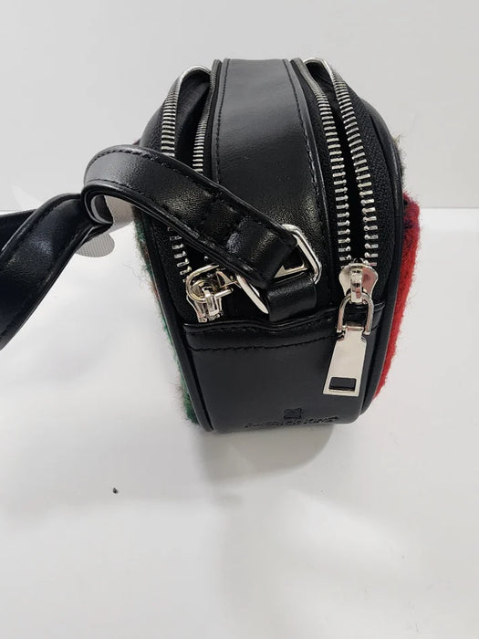 Merino Wool Tartan Crossbody Bag