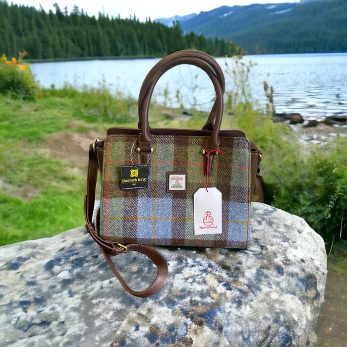 Harris Tweed Double-Handle Tote Bag