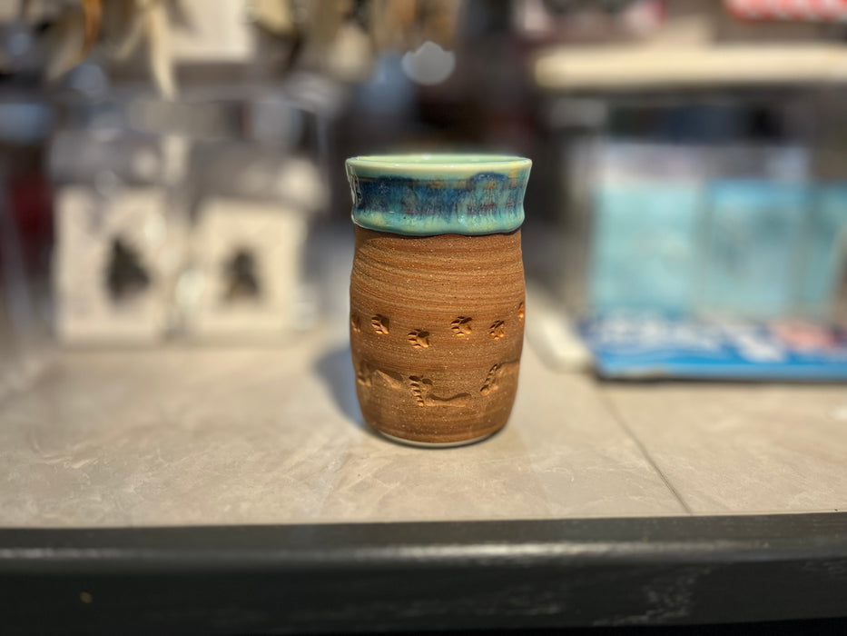 PEI Handmade Beach Footprints Ceramic Mug