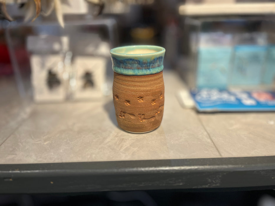 PEI Handmade Beach Footprints Ceramic Mug