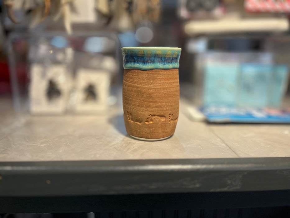 PEI Handmade Beach Footprints Ceramic Mug