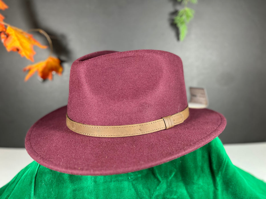 Crushable Wool Felt Cowboy Hat