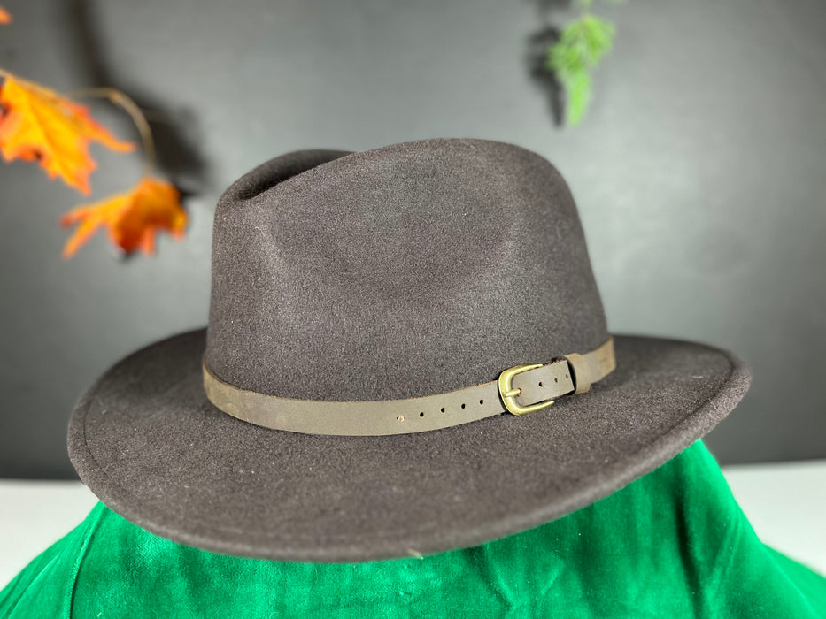 Crushable Wool Felt Cowboy Hat