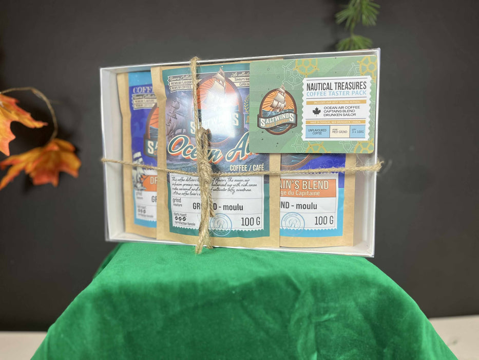 Nautical Treasures Coffee Taster Pack (Ground)