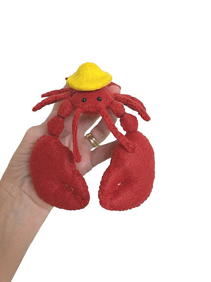 Maritime Lobster DIY Sewing Kit (with Instructions)