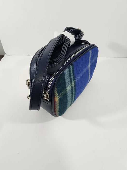 Merino Wool Tartan Crossbody Bag