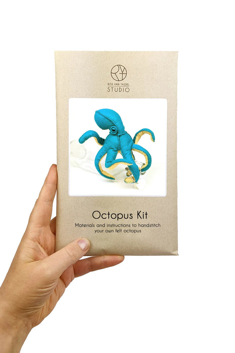 DIY Octopus Hand Stitching Felt Kit
