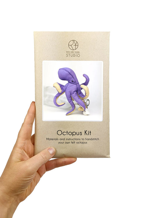 DIY Octopus Hand Stitching Felt Kit