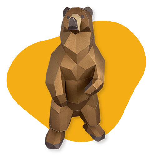 Poly Craft Paper Animals Craft Kit