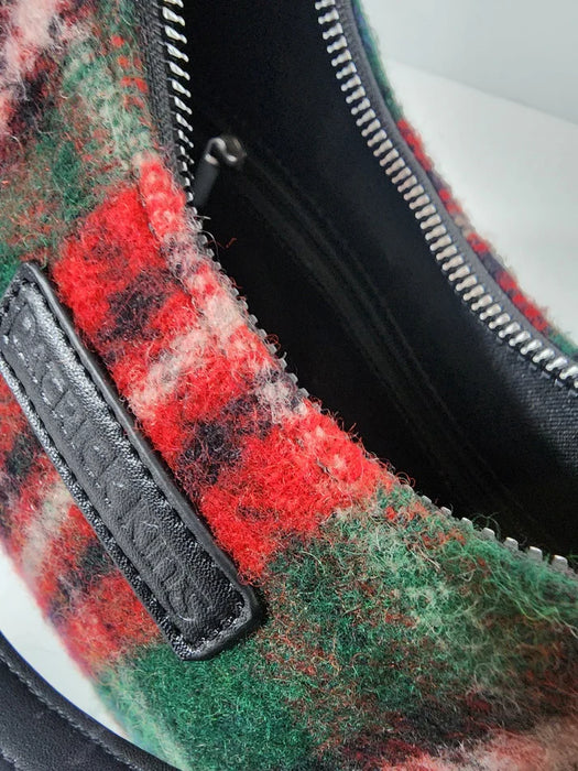 Merino Wool Tartan Jackie Bag