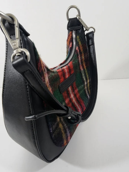 Merino Wool Tartan Jackie Bag