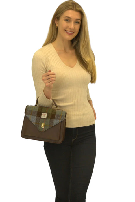 Harris Tweed Large Satchel