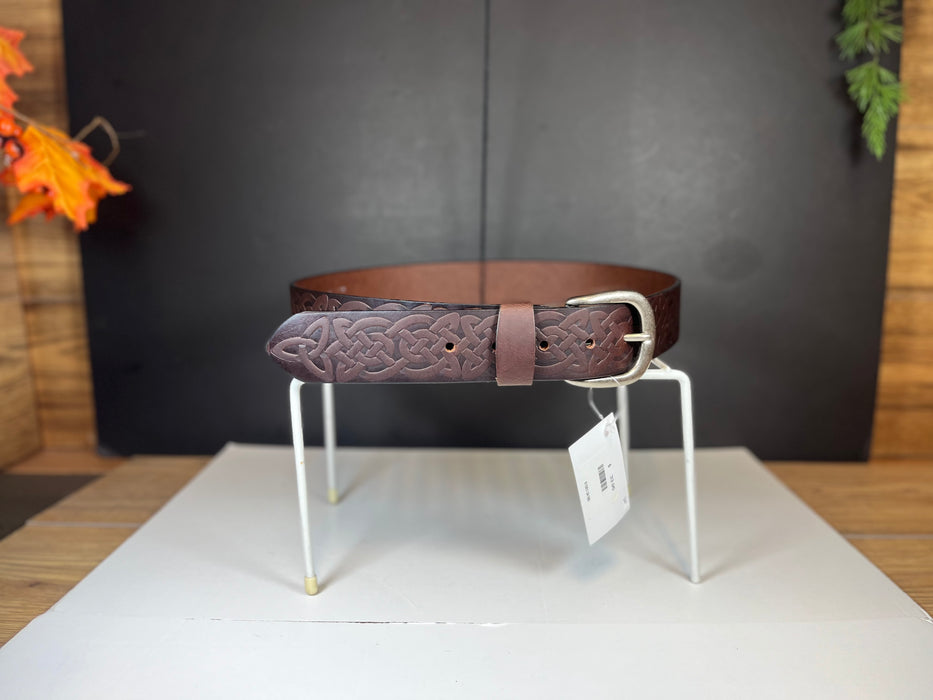 Unisex Celtic Genuine Leather Belt
