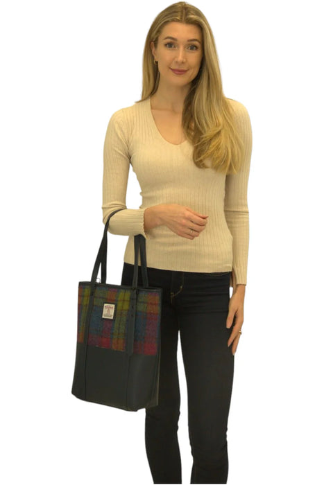 Harris Tweed Large Tote Bag