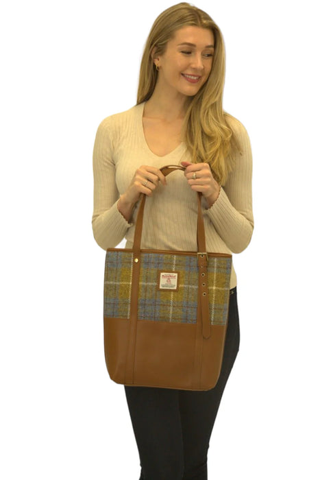 Harris Tweed Large Tote Bag