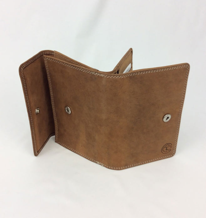 Unisex Buffalo Leather Wallet