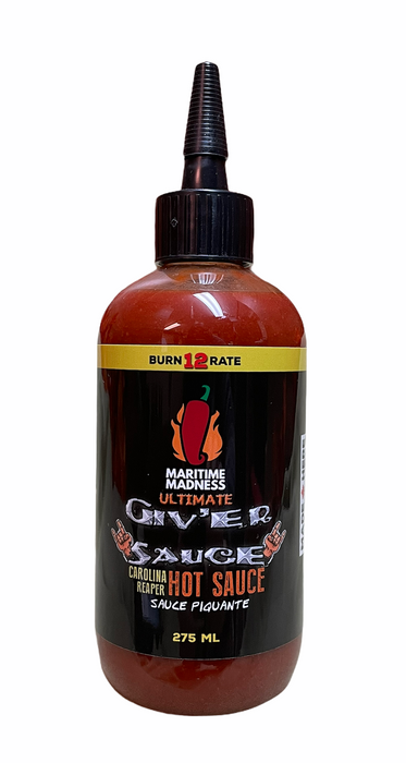 Giv'er Sauce (Carolina Reaper) Hot Sauce