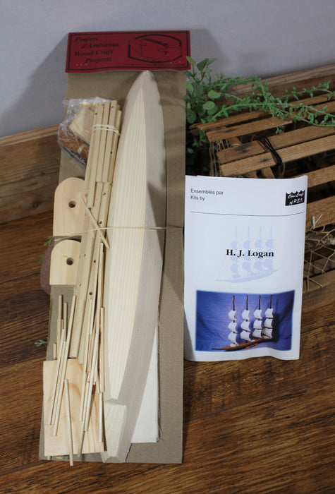 HJ Logan - Historically Wooden Boat Model Kit