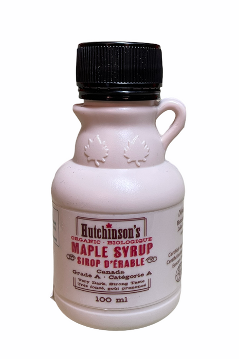 Organic Maple Syrup in Plastic Jug Bottle - 100mL