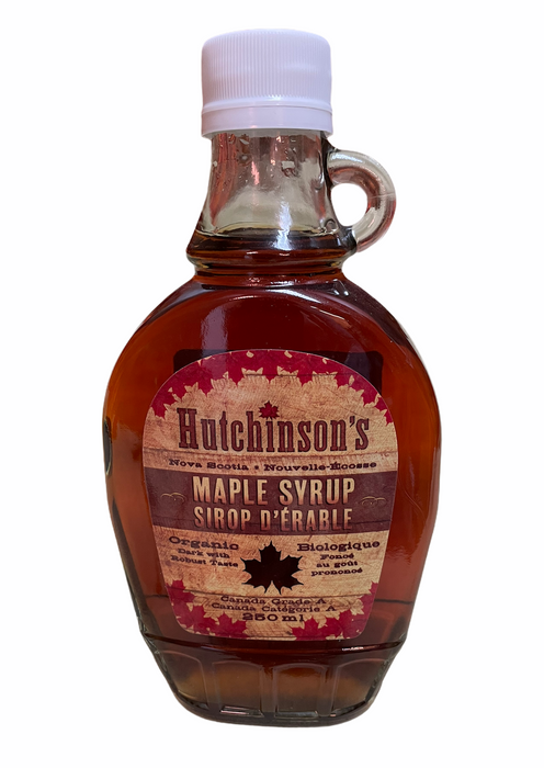 Organic Maple Syrup in Glass Bottle - 250mL