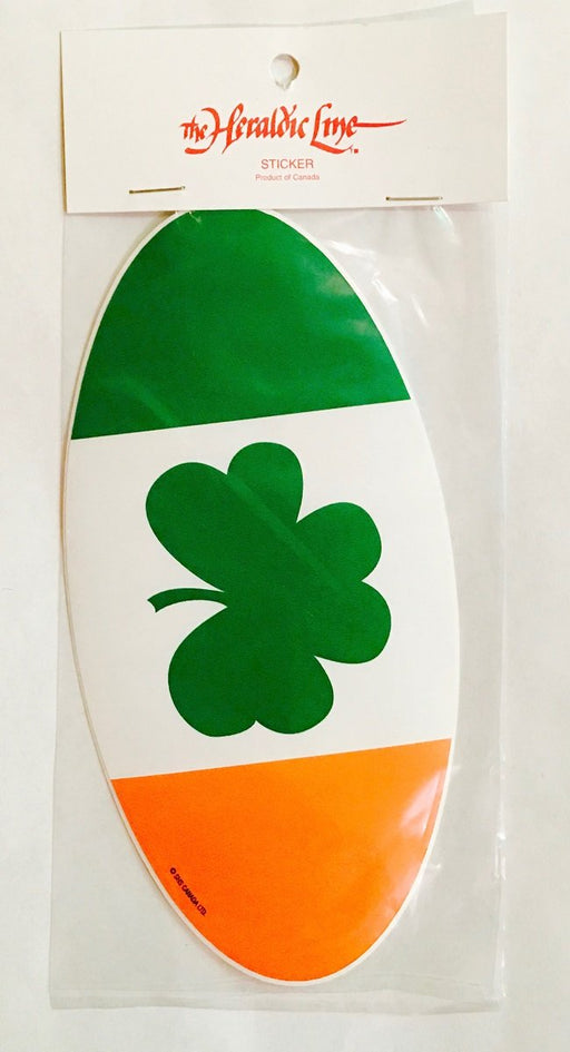 Irish Clover Flag Sticker