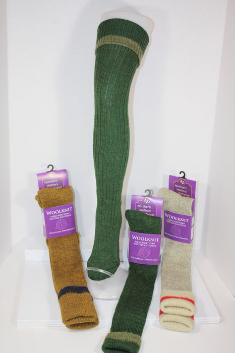 Knee Wool Knit Socks