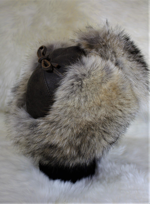 Mens Leather Mountie Hat - Cinto 