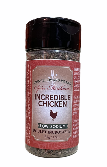 PEI Spice Merchants - Incredible Chicken (Low Sodium)