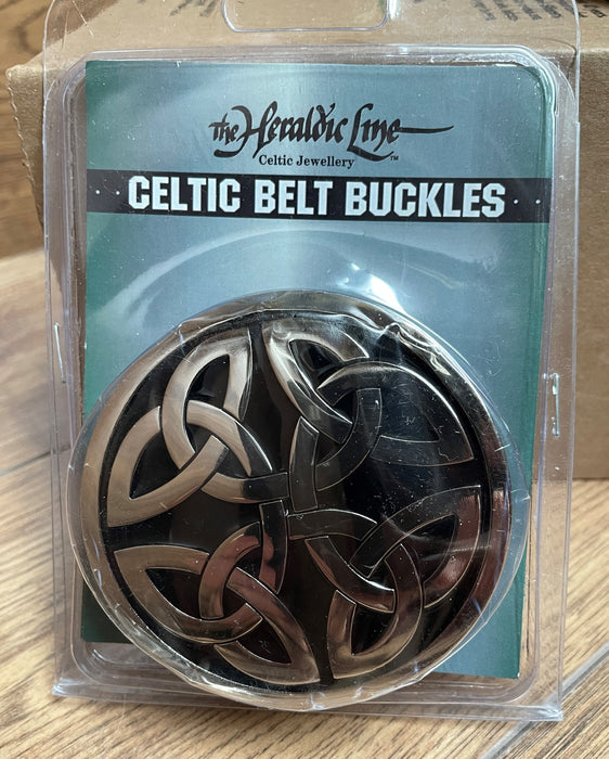 Round Trinity Celtic Buckle