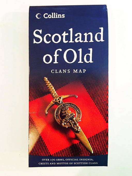 Scotland of Old - Clans Map