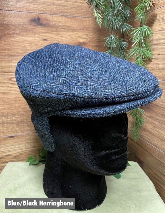 Vintage Tweed Cap with Ear Flaps