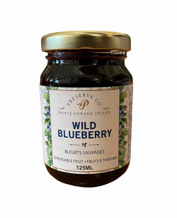Wild Blueberry Jam (125mL)