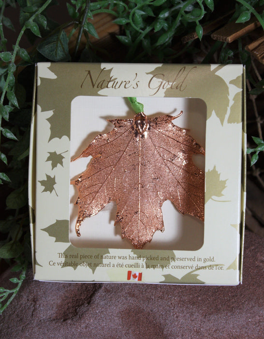 Copper Natures Gold Maple Leaves