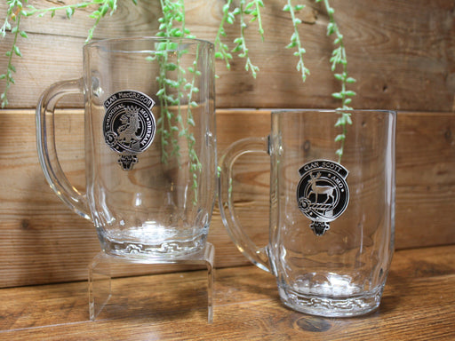 Scottish Clan Crested Beer Mugs